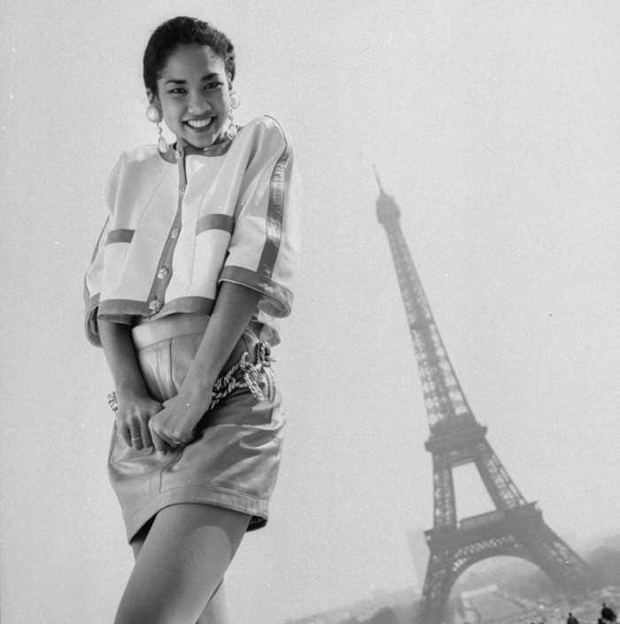 kimora lee simmons modeling for chanel. of a Chanel fashion model